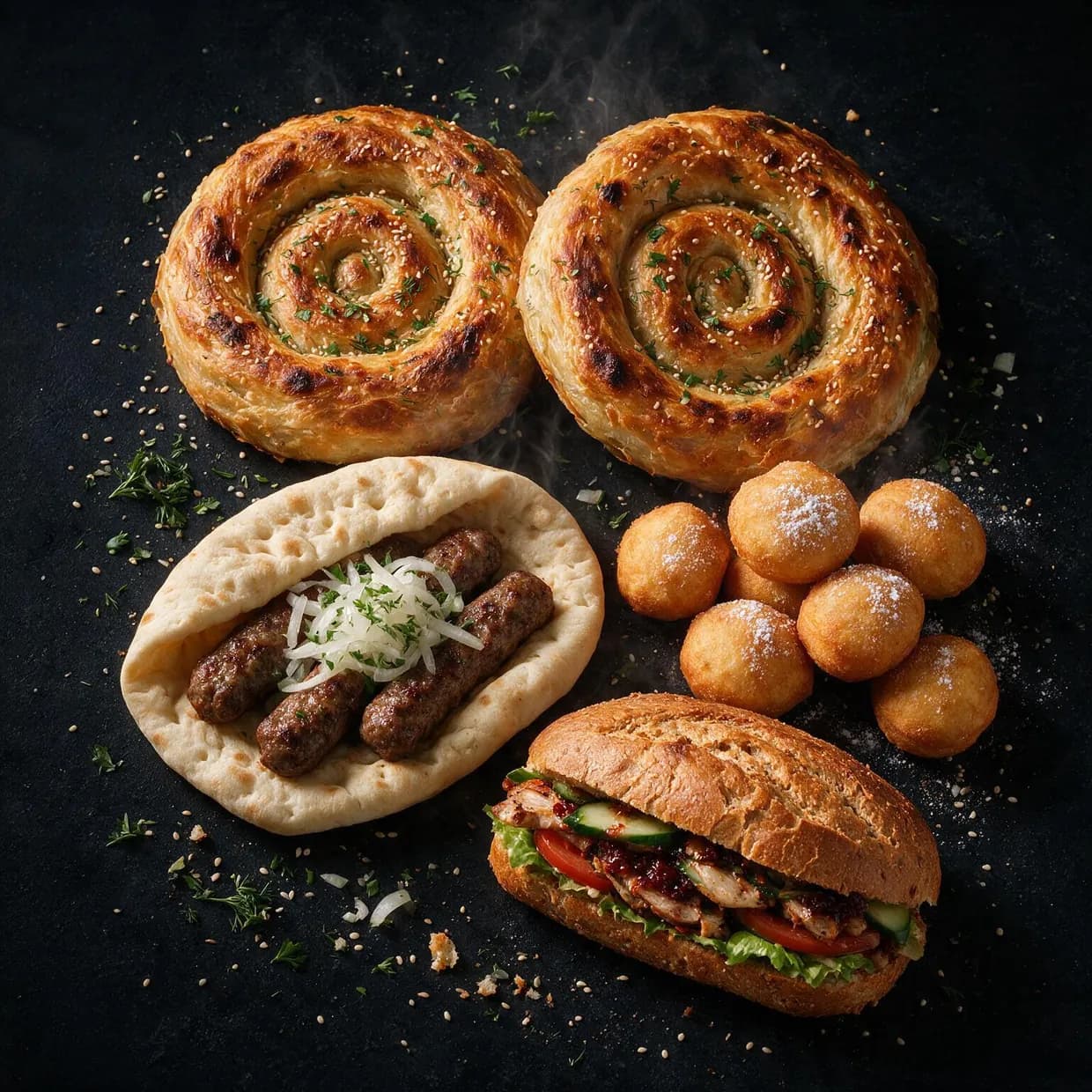 Izbor fast food proizvoda